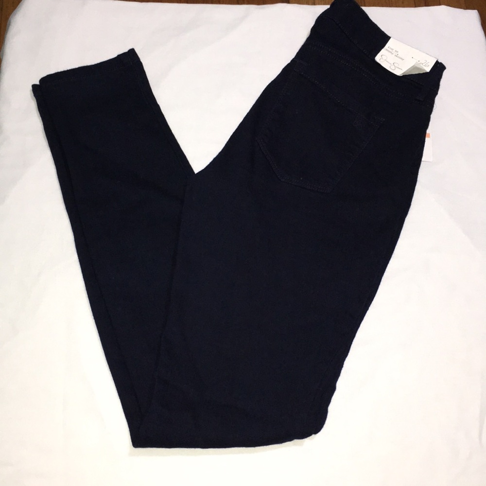 Jessica Simpson women dark blue skinny jeans